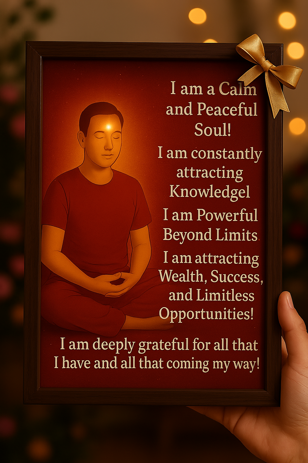 Birthday Gift with Positive Affirmations