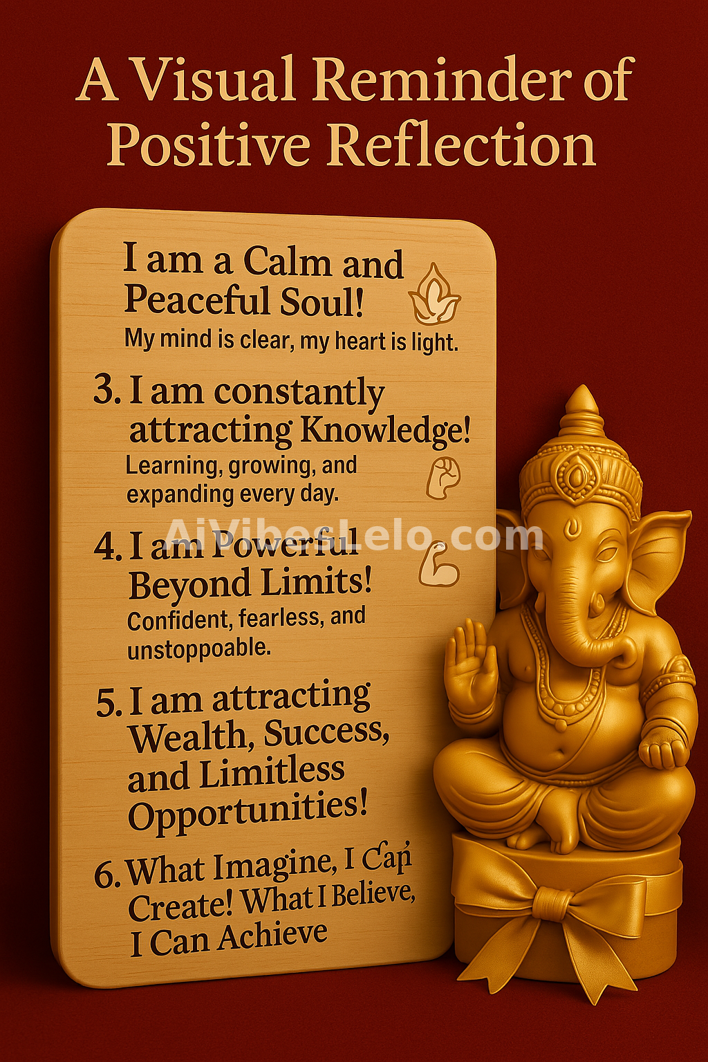 Birthday Gift with Positive Affirmations