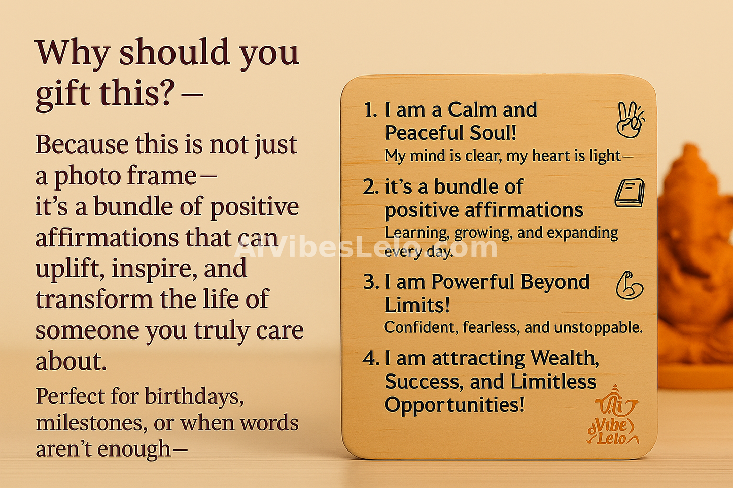 Birthday Gift with Positive Affirmations